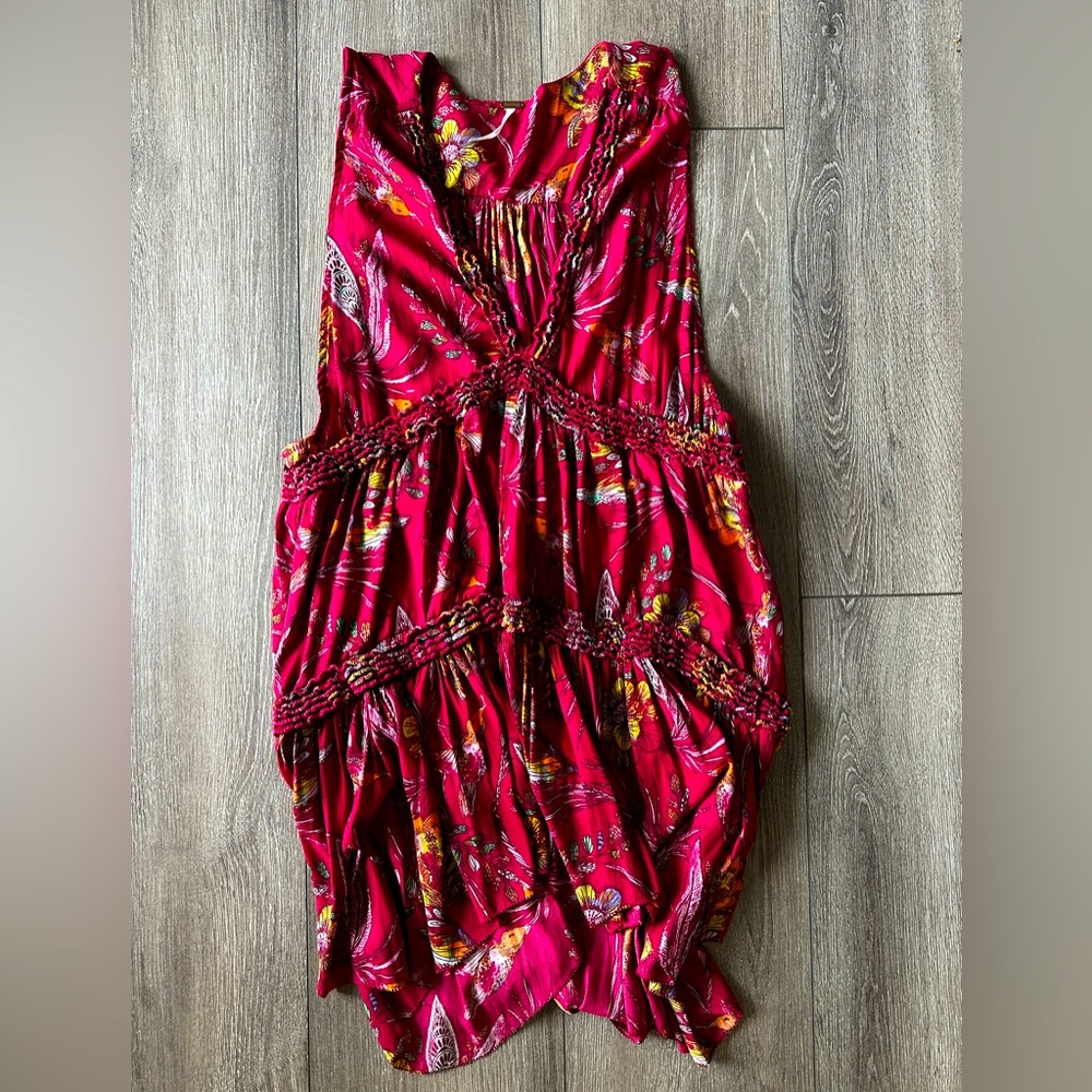 FREE PEOPLE floral tunic/dress